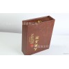 皮质精品礼盒 精致创意设计保健品礼盒 海参盒 天然石斛包装盒