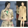 范冰冰同款2014秋冬季新款女士大衣韩版修身衣服女式风衣女装