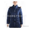 秋冬新款女式棉衣批发 欧美时尚中长款女式棉服