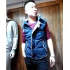 搜友秋冬新款棉马甲男装外套保暖棉背心