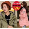 羽绒服女装新款韩版正品反季中长款修身显瘦女式羽绒服外套时尚潮