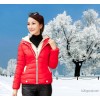 2014冬装新款 时尚女式羽绒服韩版双帽双拉链修身短款羽绒棉