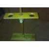 The wooden two hole funnel in Nanjing factory, teaching laboratory ware