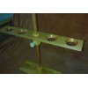 Wood frame with four hole funnel Nanjing factory direct sales, teaching laboratory ware