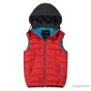Foreign trade clothing wholesale Korean men's poop down vest men Hooded Vest vest custom