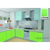 Solid color, green screen glass cabinet glass of champagne
