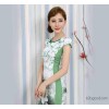 2015新款夏连衣裙女装复古时尚改良旗袍真丝旗袍