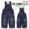 法国KK兔 儿童服装加厚童背带裤两用档童装批发SL1095