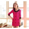 2014 new fresh sweet slim lace skirt dress backing