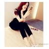 女装货源 实拍服装 代理 加盟杭厂家精品时尚背带裤 网店分销