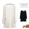 2013 new winter dress cotton lace dress all-match European style of the ancient palace Wind dress