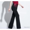 Gucci spring 2015 fashion women's casual pants. Wide leg fashion jade fiber