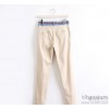 2014 new spring and thin waist stitching leisure pants pants overalls down micro Haren sent to the w