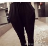女装 H501A9662 超大牌骷髅挂件百搭哈伦裤休闲裤一件代发