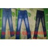 Straight jeans washed jeans stock