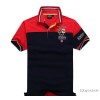 2014 new summer men's POLO SHIRT MENS color Lapel knit short sleeved PO brand