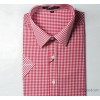 Manufacturers selling 2014 new summer men's Plaid Shirt slim popling business men