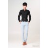 2015 new spring men's casual pants waist straight thin breathable elastic pants factory supplies who