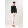 Summer men's casual pants thin cotton men's slim straight legged Han explosion of a summer long pant