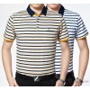 2015 summer new Motom men's short sleeve T-shirt cotton T-shirt Lapel men business men