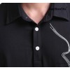 طية صدر السترة 2014 جديد للرجال تي شيرت قميص تي شيرت بولو تاوباو أحدث نسخة من رجل T-shirt قصير سلي