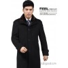 The man in old men's cashmere coat fur coat double Alfred long coat
