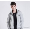 2015 latest high-end men's Hoody Mens spring slim hooded cardigan Korean fashion Lapel coat