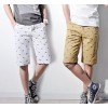Summer thin men's casual shorts straight men five points are slim pants shorts cotton wholesale