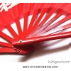 Shen Guanglong Taijishan authentic silk bamboo bone 1 feet 2 Taiji Kung Fu Fan martial arts fan