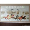 有缝平板集成墙面花色齐全 长度可以定制，宽度小于等于500mm厚度约为1cm