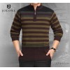 Winter Lichade Motom men's cashmere sweater, middle-aged male half zipper collar sweater sweater thi