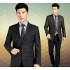 2014秋冬新款九牧王时尚休闲高端品牌西服 中年男式羊毛单西