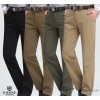Genuine Motom casual pants plus breathable cashmere winter straight men's pants in the winter warm o
