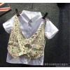 2015 summer new Korean boys shirt Lapel shirt shirt cute small children a boy