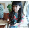 Children's shirt 2015 summer new Korean girls T-shirt a short sleeved shirt and breathable flowers