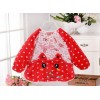 Baby Eden cartoon crystal cashmere overclothes waterproof anti clothing children eat baby clothes 29