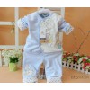 2014 health express new suit for children / spring two piece 401 velvet rabbit balloon