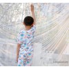 男女童套装 绵绸儿童短袖短裤睡衣 2015夏季新款家居服直销