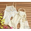 Tong Thai 1028 cotton baby baby bib pants leg pants Jumpsuit stomachers even two pieces 59/66