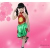 批发儿童表演服演出服舞台服/肚兜+短裤/民族风情舞蹈服两色