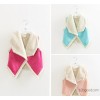 2014 new winter clothing Korean girls baby lamb wool collar suede vest