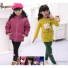 Foreign trade development and children's trousers winter warm Terry pyrographic cartoon nine Le Yiwu