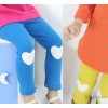 Children trousers down velvet Leggings Leggings love explosion child PANTS LEGGINGS children Korean