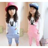 الأطفال 2014 بيب ولد الربيع girls'cotton مريلة السراويل السراويل الأطفال