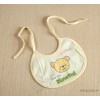 Cotton litzi installed 3 plain double towel baby bib slobber waterproof C8198
