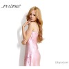Shaxiali New Edition High-End Silk Painting Womens Homewear Night Gown Mulberry Silk Sexy Halter Silk Sleep Skirt 8
