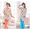 Winter Thick and Fresh Flannel Padded Sleepwear - High-end Womens Home Apparel Set for Warmth, Floral Home Clothes