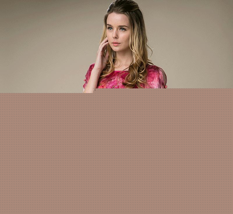 Hangzhou silk large size women 100% silk silk dress Home Furnishing clothes Nightgown