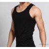 Fashion line Vest black turtleneck men's vest SEOBEAN men back Hibbing