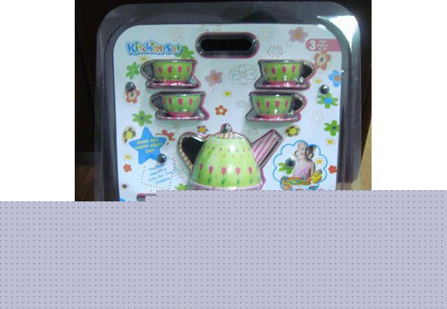 仿真儿童过家家玩具 郁金香印花茶具 角色扮演